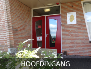 Hoofdingang voedselbank Amersfoort